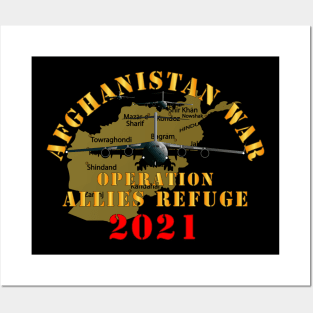 Afghanistan War   - Operation Allies Refuge - 2021 Posters and Art